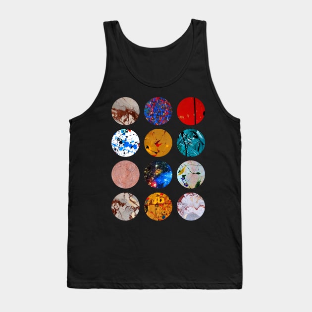 Pattern Circles #2A Tank Top by headrubble